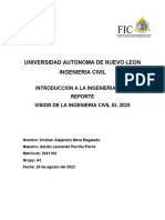 Reporte - Introduccion A La Ingenieria Civil