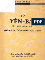 Tu Yen Bai Den Cac Nguc That Hoa-Lo, Con-Non, Guy-An - Hoang Van Dao
