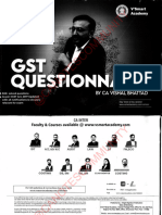 Gst Ques Bank by Vishal Bhathad Sir