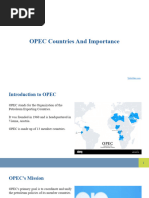 OPEC Countries and Importance