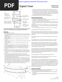 GE 15312 Sun Smart Manual