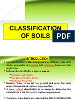 Classification of Soils