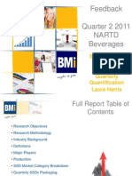 Feedback - Sparkling Soft Drinks Quarter 2 30 09 2011