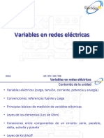 4 Variables en Redes Electricas