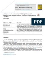 An Improved Implicit Method With Dissipation Control Capa 2020 Applied Mathe