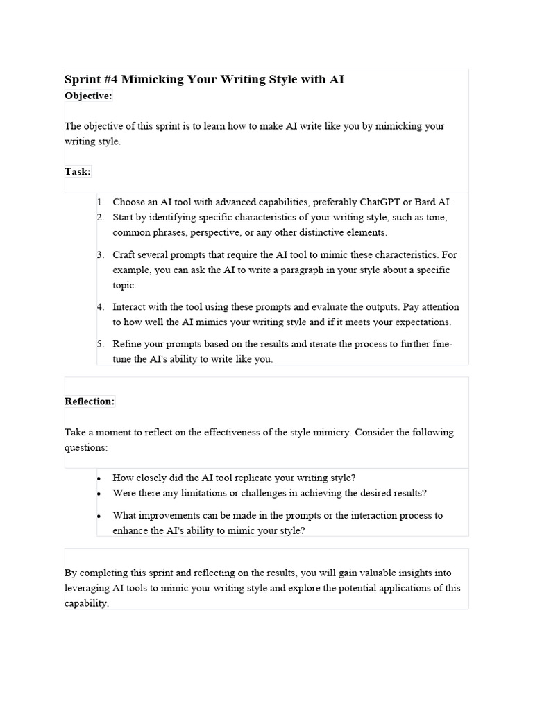 AI Mimics Your Writing Style | PDF | Career & Growth | Business