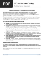 5 - Surface Prep - Ferrous and Non-Ferrous Metal