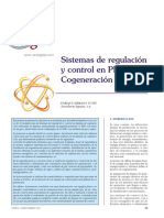 Sistemas de Regulacion y Control en Plantas de Cogeneracion