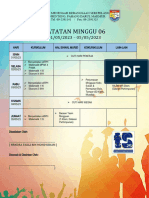 Catatan Mingguan 06