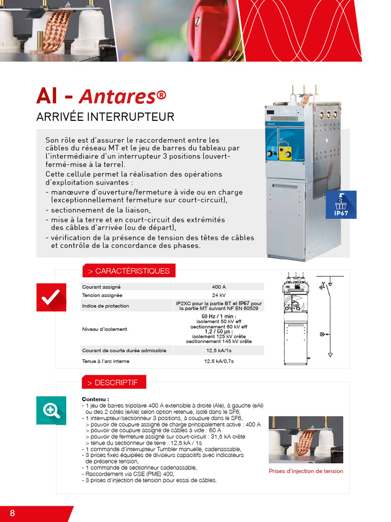 Ai Antares | PDF | Ingénierie de l'énergie électrique | Électricité