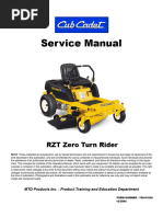 Cub Cadet Rzt50 Manual