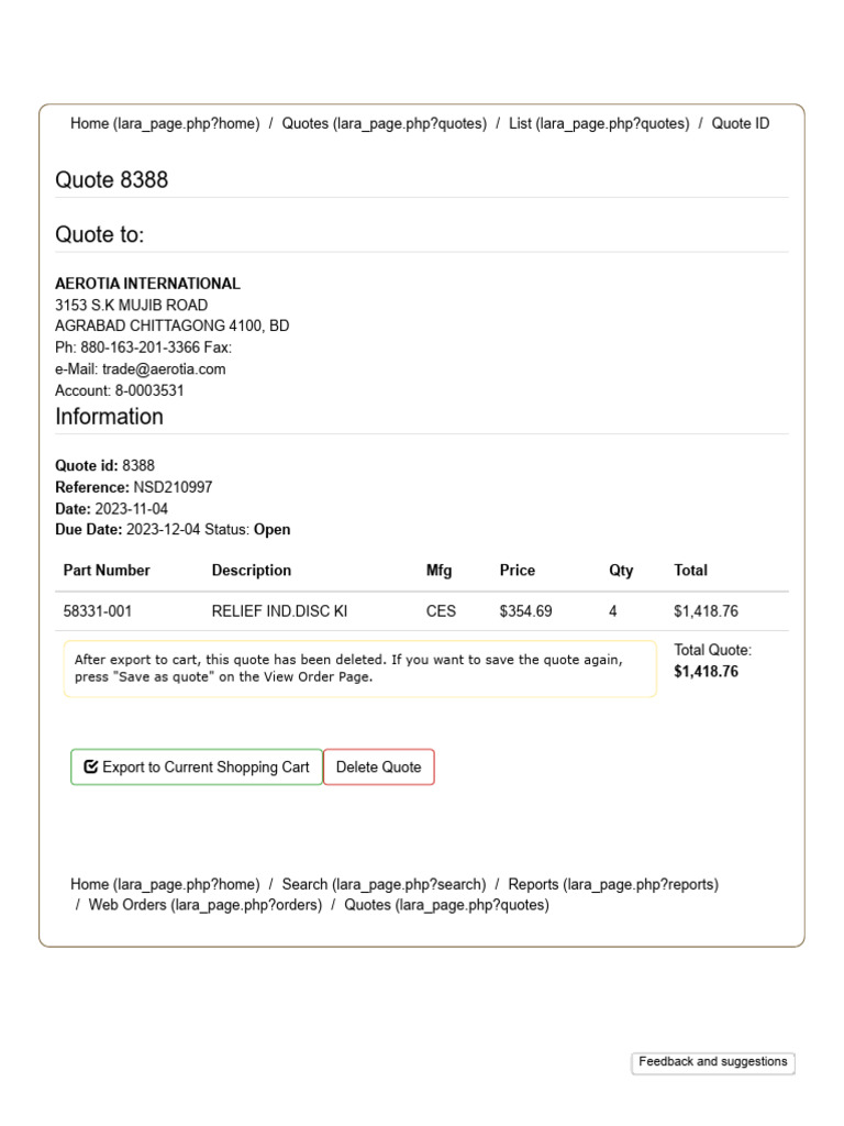 Airparts Company, Inc PDF