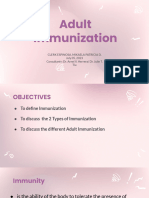 Adult Immunization