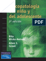 WICKS NELSON - Psicopatologia Del Nino y Del Adolescente