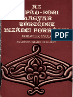 Moravcsik, Gyula - Az Árpád-Kori Magyar Történet Bizánci Forrásai (1988)