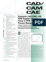 CAD CAM CAE PDM Industry Update