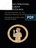 Womens Writing of Ancient Mesopotamia An Anthology of The Earliest Female Authors 9781107052055 9781107280328 110705205x - Compress