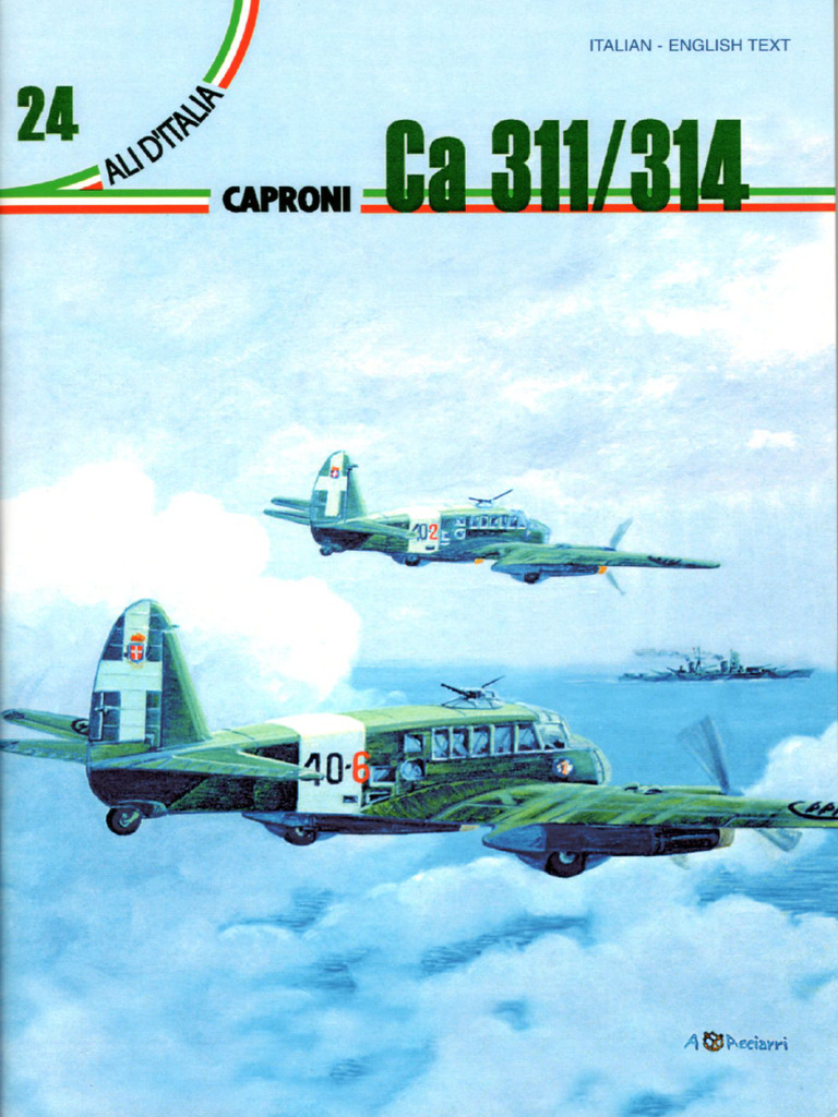 Ali Ditalia 24 Caproni CA 311 314 Compress | PDF