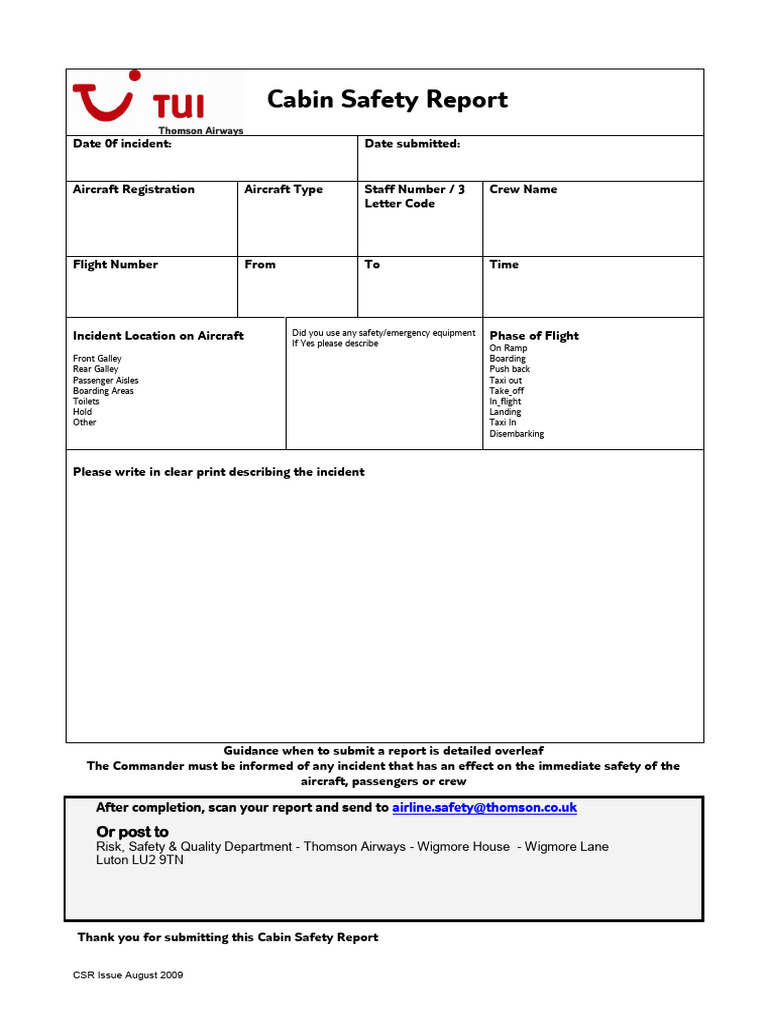 B787 Operational Forms | PDF | Occupational Safety And Health | Safety