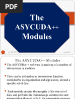 A2 .The ASYCUDA++ Modules