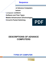 Descriptions of Advance Computers