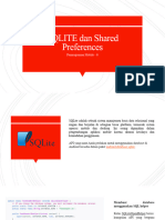 Pemrograman Mobile 6 - SQLite Dan SharePreferences