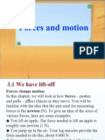 3 Forces and Motion