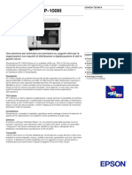 Discproducer PP 100iii Datasheet