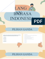 Soal Bahasa Indonesia