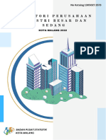Direktori Perusahaan Industri Besar Dan Sedang Kota Malang 2022 (1)