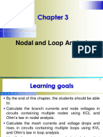 Chapter 3 - Nodal and Loop Analysis Slides Presentation