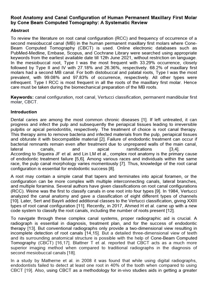 SB - Max1st - Molar - SR - Manuscript - 13thmarch Copy 2 | PDF ...