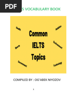 Ielts Vocabulary Book