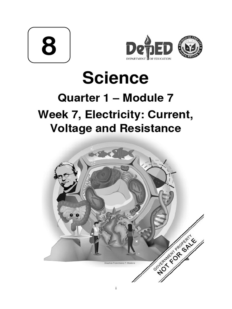 Module 7 GRADE8SCIENCEQ1Wk7 PDF Electrical Resistance And
