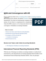 IFRS and Convergence With Indian Accounting Standards
