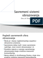 Savremeni Sistemi Obrazovanja