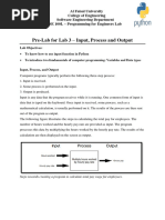 Pre-Lab For Lab 3 SE100L Fall2023