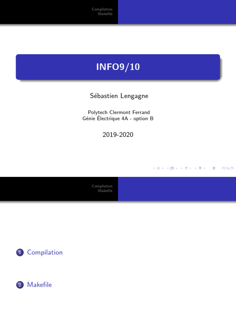 Guide de Compilation et Makefile | PDF | Logiciel gratuit | Unix
