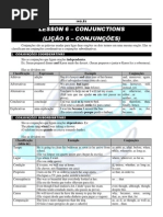 CONJUNCOES EM INGLES