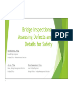 Bridge Inspections - Assessing Defects & Details For Safety