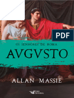 Os Senhores de Roma, Augusto - Allan Massie - Trad. Flavia Samuda - Ed. Faro Editoral