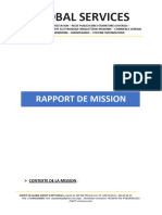 Rapport de Mission