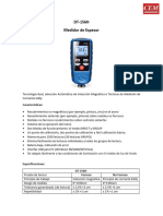 Medidor de Espesor Cem DT 156H