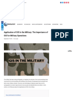 WWW - Spatialpost - Com - Gis-In-The-Military - # - Text It Is Used in The, The Battlefield To Navigate Through
