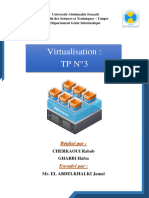 Virtualisation: TP N°3: Réalisé Par