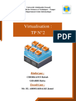 Virtualisation: TP N°2: Réalisé Par