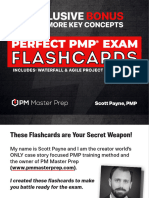 Perfect PMP® Exam Flashcards BONUS Web