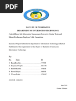 Android Based Idir Information Management System