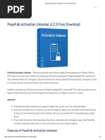 PassFab Activation Unlocker 4.2.3