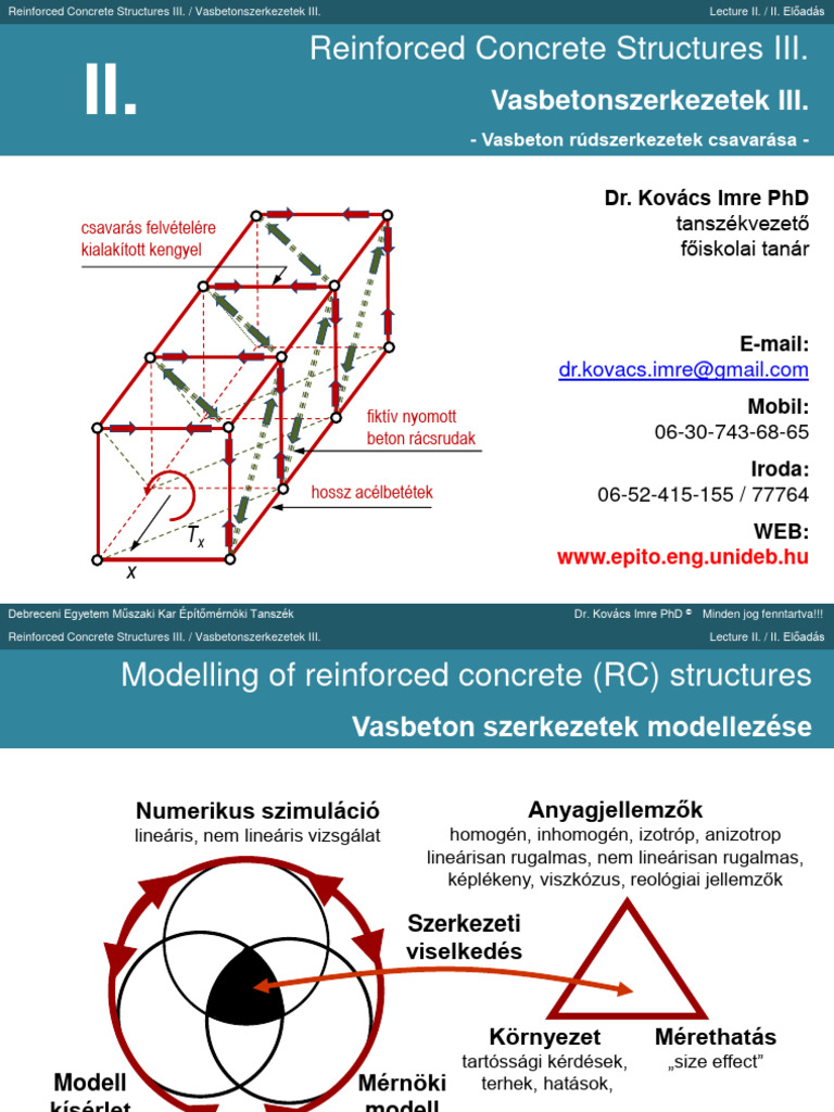 Reinforced Concrete Structures III | PDF